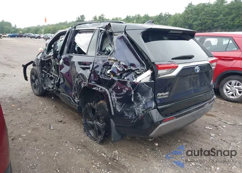 2020 Toyota Rav4 Hybrid Xse from USA, damaged, VIN 2T3EWRFV8LW090560